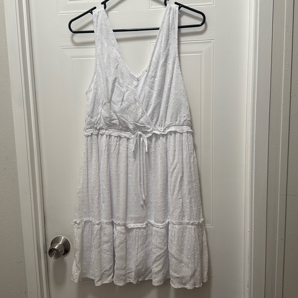 White dress. Large